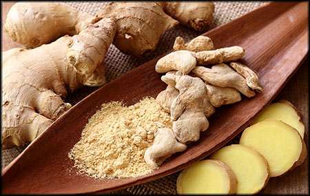 Ginger, containing Gingerol, has several important medicinal benefits such as treating nausea, reducing muscle pain and soreness, has it's own anti-inflammatory properties and is proven to drastically lower blood sugars and improve heart disease risk.